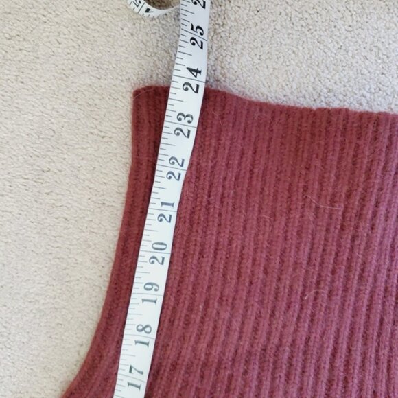 Women's Burgundy Sweater - Picture 7 of 9